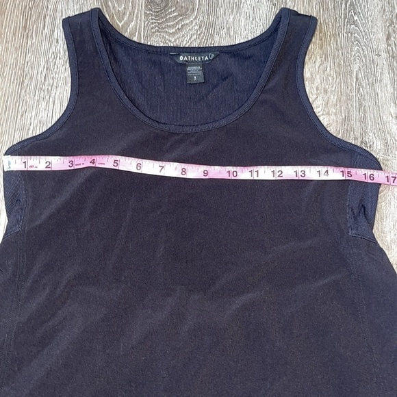 Athleta Passenger Tank black mixed media size small workout athletic running - Picture 5 of 7
